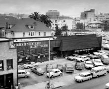 Das erste Celebrity Centre, Los Angeles, Kalifornien, 1969.