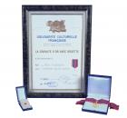 La Cravate d’Or avec Rosette – הפדרציה הלאומית של תרבות צרפת
על הישגיו הבולטים של ל. רון האברד בתחומי האומנות, המדעים והספרות.